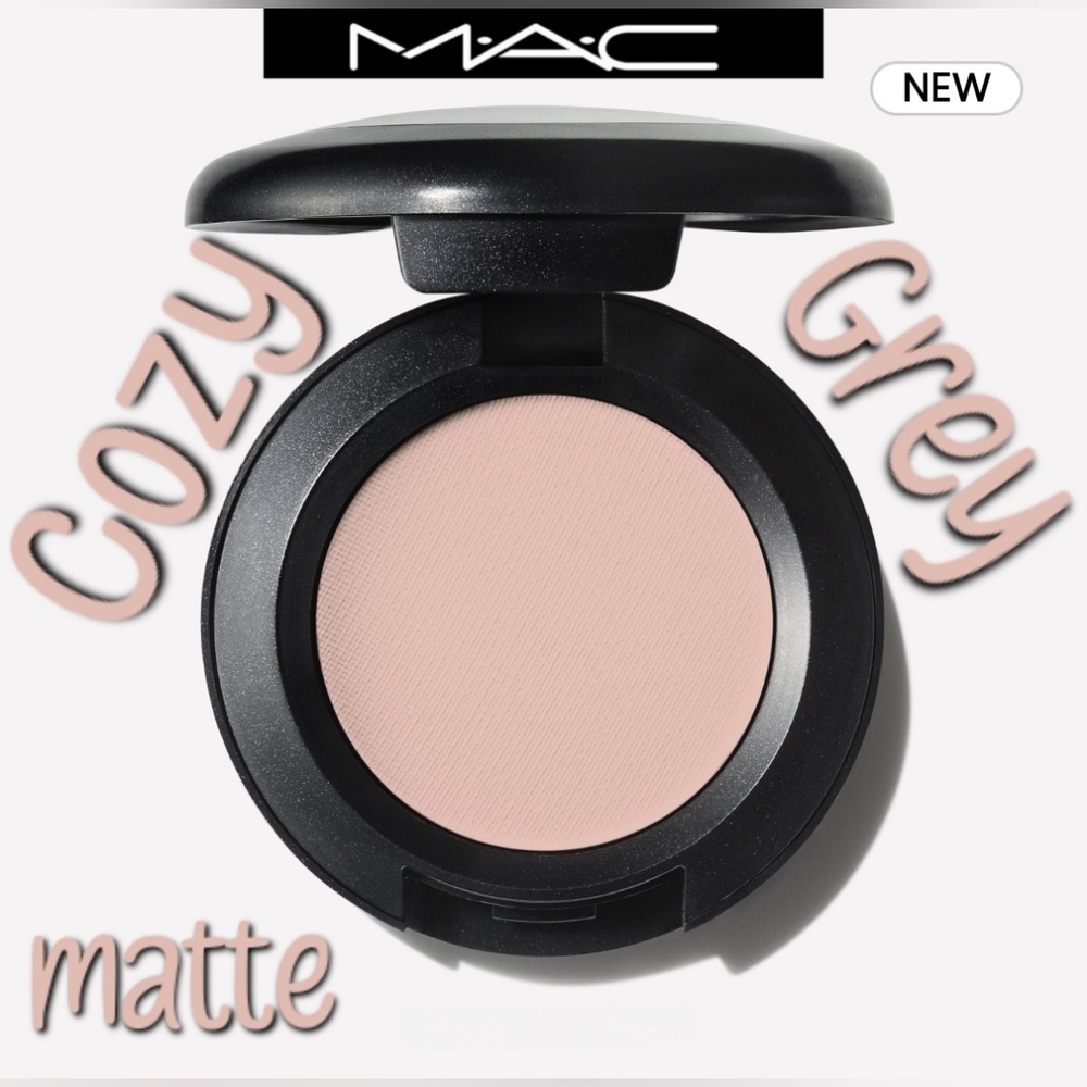 Mac Cosmetics Matte Eyeshadow Cozy Grey Brand New in Box Authentic